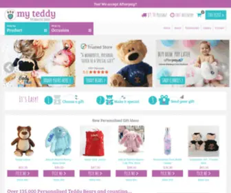 Myteddy.com.au(Teddy Bears) Screenshot