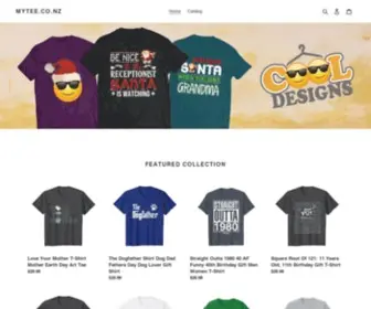 Mytee.co.nz(Customised New Zealand T) Screenshot