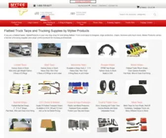 Myteeproducts.com(Mytee Products) Screenshot