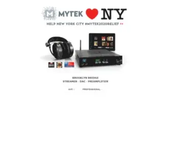 Mytekdigital.com(Mytek Audio) Screenshot