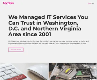 Myteks.com(Computer Repair Services You Can Trust) Screenshot