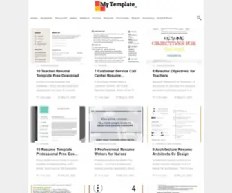 Mytemplate.org(Free Templates) Screenshot