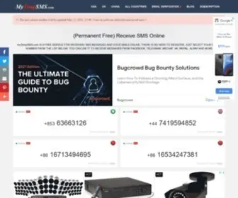 Mytempsms.com((2024 Best) Receive SMS Online) Screenshot