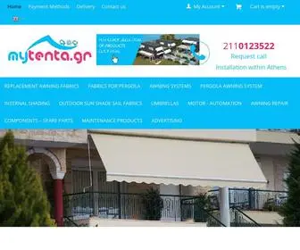 Mytenta.gr(Τέντες) Screenshot