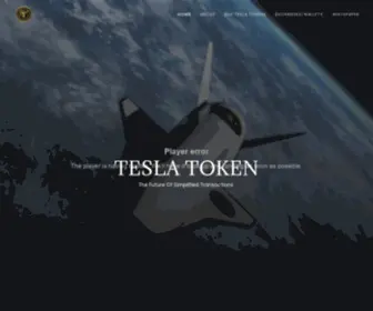 Myteslatoken.com(Tesla Token) Screenshot