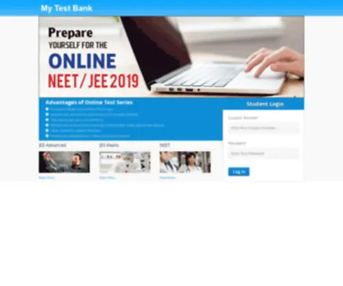 Mytestbank.com(AIETS) Screenshot
