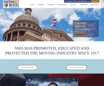 Mytexasmover.com(SMA Movers) Screenshot