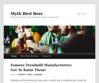 MYThbirdbeer.com(Myth Bird Beer) Screenshot