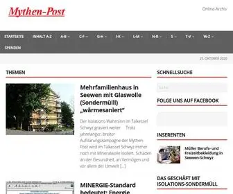 MYthen-Post.ch(Angstzustände) Screenshot