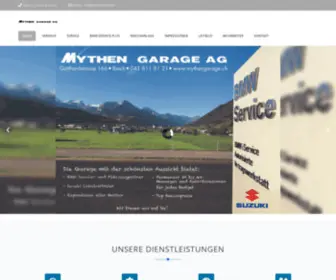 MYthengarage.ch(Mythen Garage AG) Screenshot