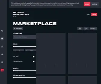 MYthical.market(MYthical market) Screenshot