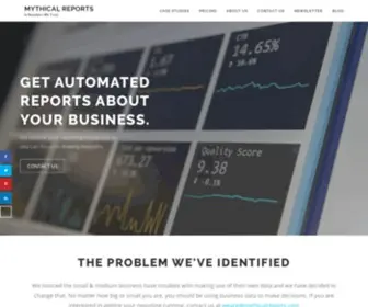 MYthicalreports.com(In Automation We Trust) Screenshot