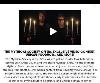 MYthicalsociety.com(Mythical Society) Screenshot