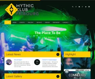 MYthicclub.ch(Mythic club) Screenshot
