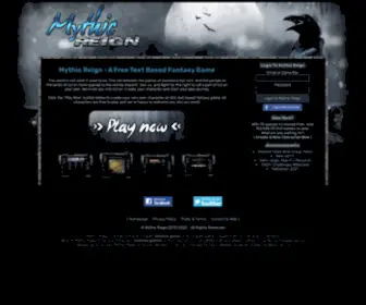 MYthicreign.com(Fantasy Games) Screenshot