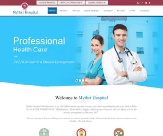 MYThrihospital.net(Mythri hospital) Screenshot