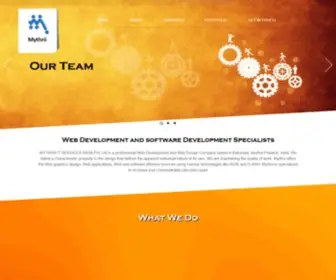 MYThrii.com(OffShore Web Development and Software Development) Screenshot