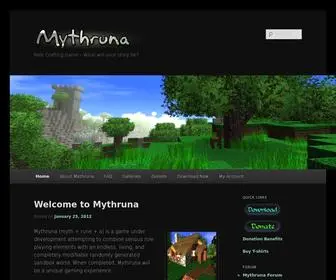 MYThruna.com(What will your story be) Screenshot