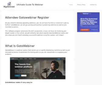 MYTHTvcast.com(Ultimate Guide To Webinar) Screenshot