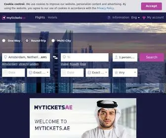Mytickets.ae(Cheap flight tickets) Screenshot