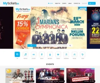 Mytickets.lk(Online Tickets) Screenshot