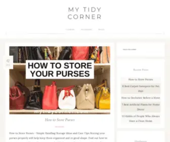 Mytidycorner.com(My Tidy Corner) Screenshot