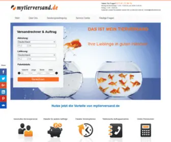 Mytierversand.de(Günstiger) Screenshot