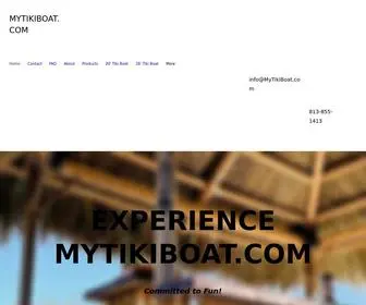 Mytikiboat.com(MyTikiBoat) Screenshot