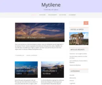 Mytilene.org(Tourisme en Grèce) Screenshot