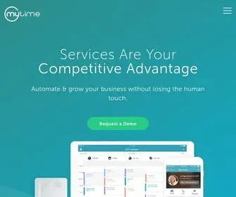 Mytime.com(Scheduling, POS & Marketing for Chains & Franchises) Screenshot