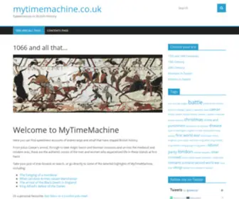 Mytimemachine.co.uk(1066 and all that) Screenshot