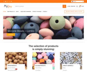 Mytiny.store(Main page) Screenshot