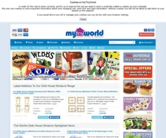 Mytinyworld.co.uk(1/12th Scale Miniatures) Screenshot