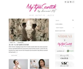 Mytipscantik.com(Harumi Sudrajat) Screenshot