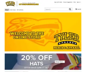 MYTjcapachegear.com(Tyler Junior College Apparel) Screenshot