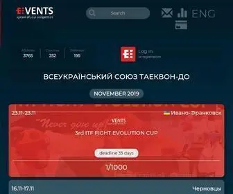 MYTkditf.com(Всеукраїнський Союз Таеквон) Screenshot