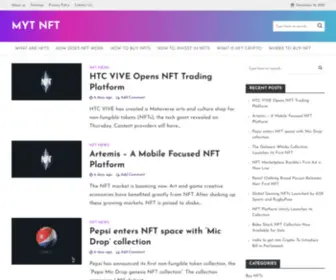 MYTNFT.com(Myt NFT) Screenshot