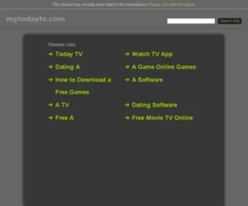 Mytodaytv.com(Mytodaytv) Screenshot
