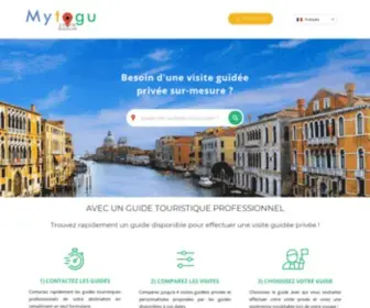 Mytogu.com(Trouver un guide francophone privé) Screenshot
