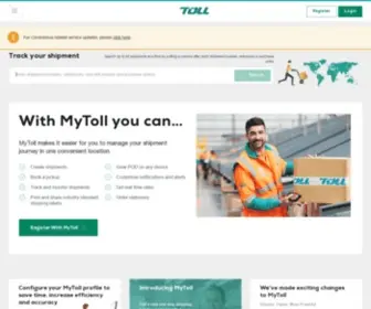Mytoll.com(Dashboard) Screenshot