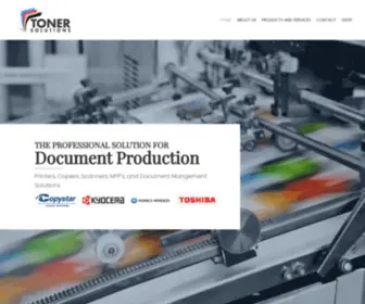 Mytonersolutions.com(Printers and Copiers) Screenshot