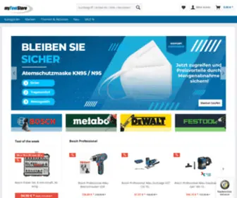 Mytoolstore.eu(Werkzeug Shop) Screenshot