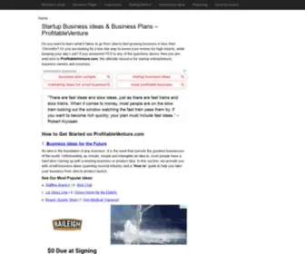 Mytopbusinessideas.com(Innovative Business ideas & Business Plans for Beginners) Screenshot