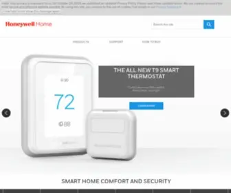 Mytotalconnect.com(Total Connect from Honeywell) Screenshot