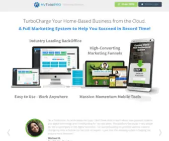 Mytotalpro.com(Lead Capture Page) Screenshot