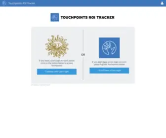 Mytouchpoints.net(Touchpoints ROI Tracker) Screenshot