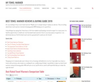 Mytowelwarmer.com(Best Towel Warmer Reviews & Buying Guide 2020) Screenshot