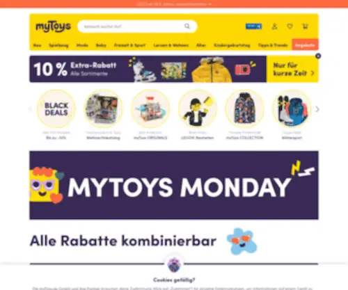 Mytoys.ch(MyToys Online Shop) Screenshot