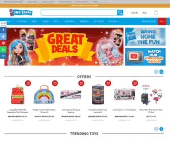 MytoyStore.com(The Toy Store) Screenshot