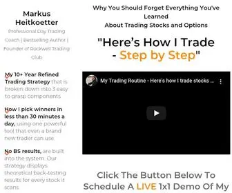 MYtradingroutine.com(My Trading Routine) Screenshot